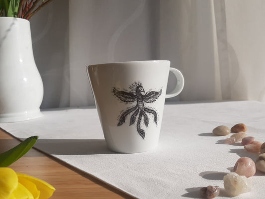 hrnek s podšálkem "Fénix" 200 ml