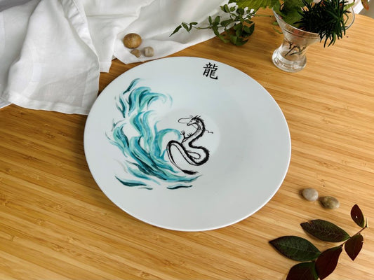 talíř servírovací "Drak" průměr 28 cm