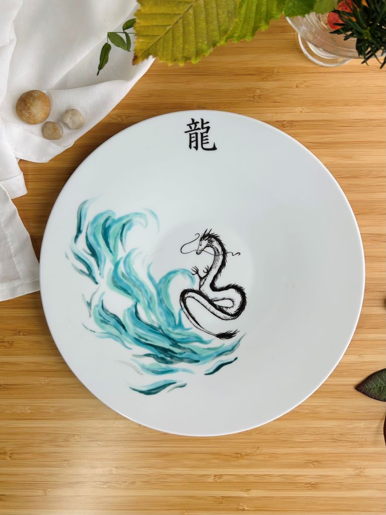 talíř servírovací "Drak" průměr 28 cm