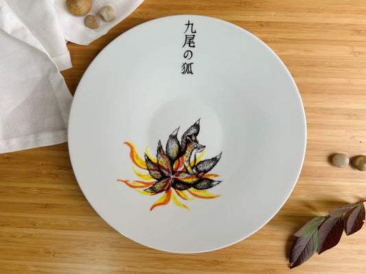 talíř servírovací "Kyuubi no Kitsune" průměr 28 cm
