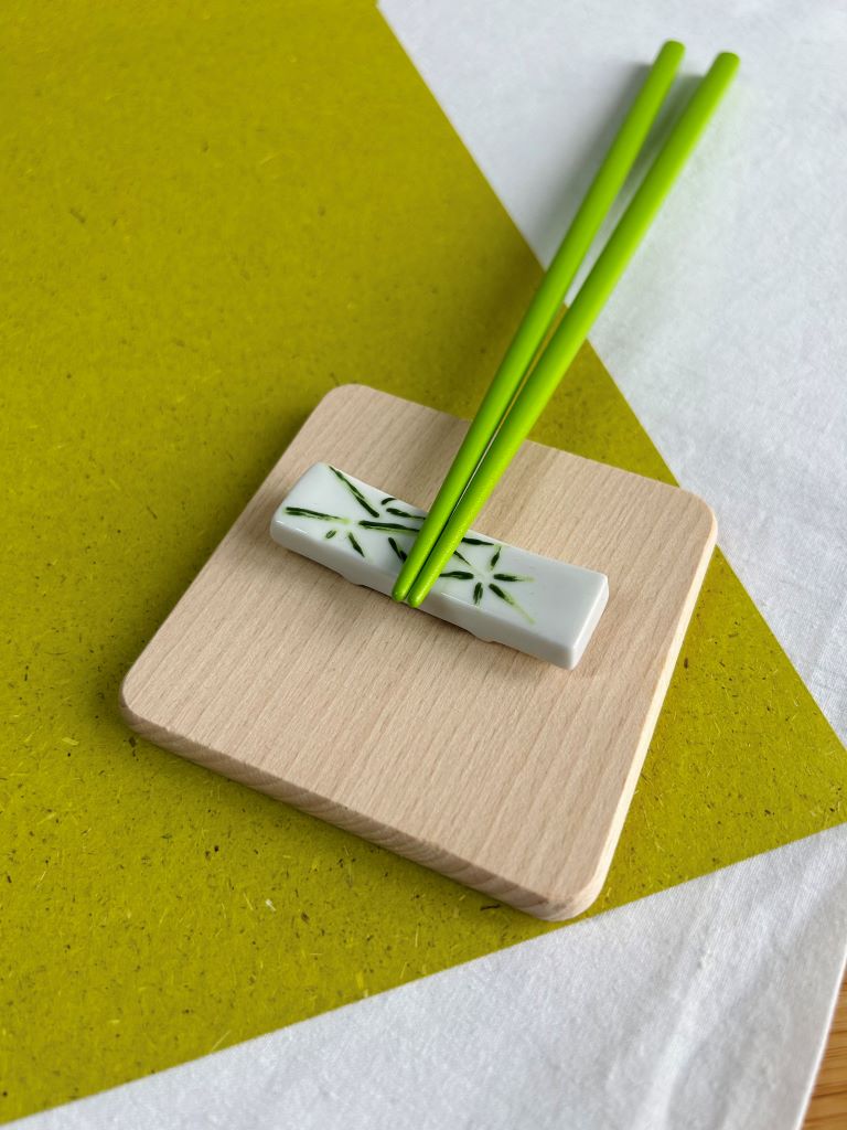 odkladač na hůlky "Bambusový háj" 6x1,5 cm