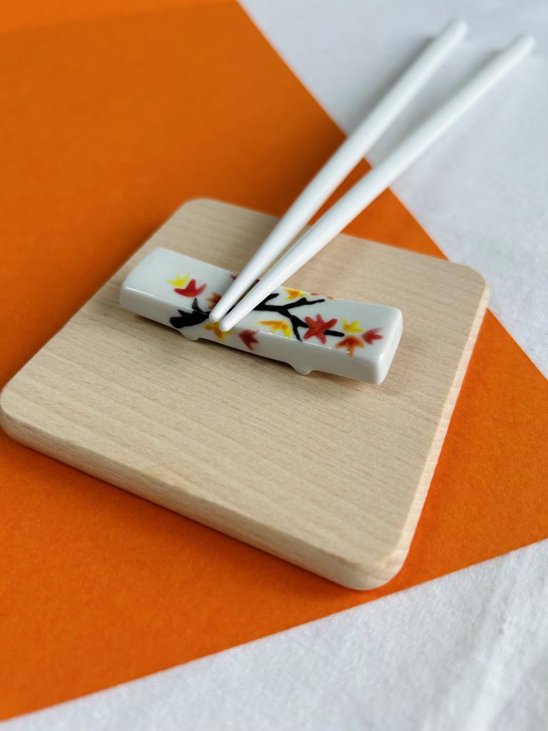 odkladač na hůlky "Podzimní večer" 6x1,5 cm