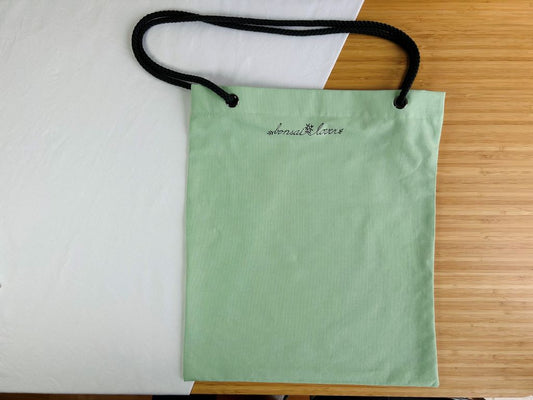 nákupní taška "Bonsai lover" se šňůrovými uchy