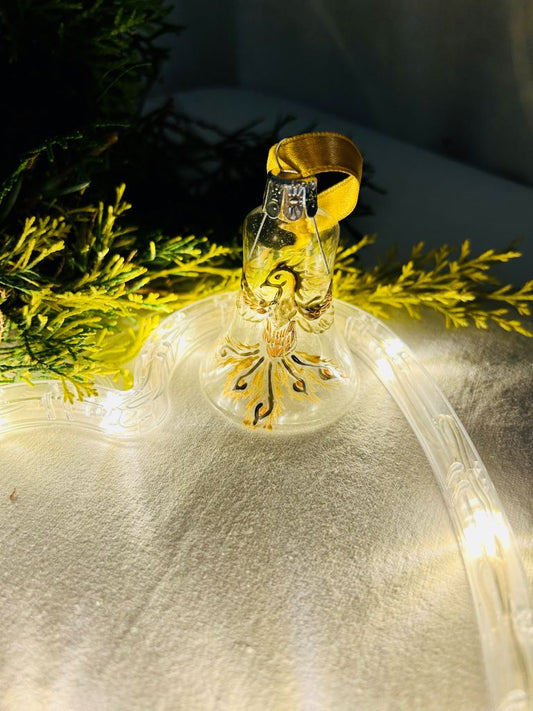 vánoční zvoneček "Fénix" 7 cm