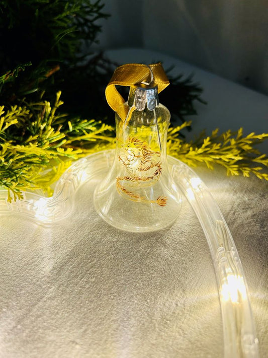 vánoční zvoneček "Drak" 7 cm