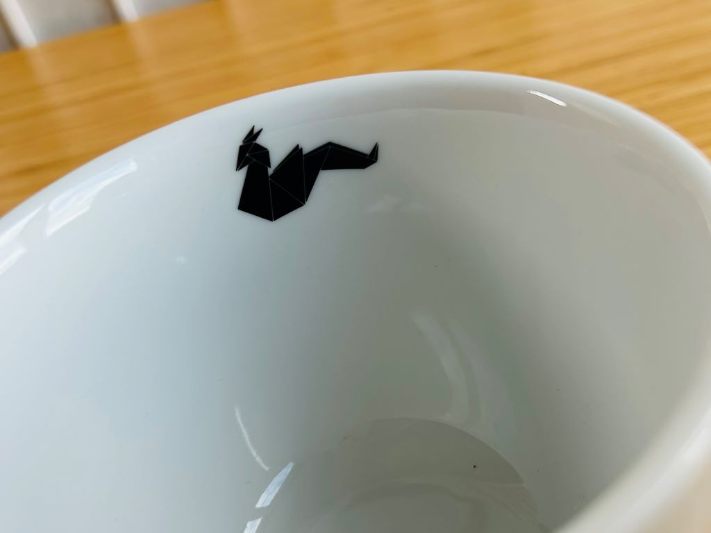 hrnek široký "Origami drak" 480 ml