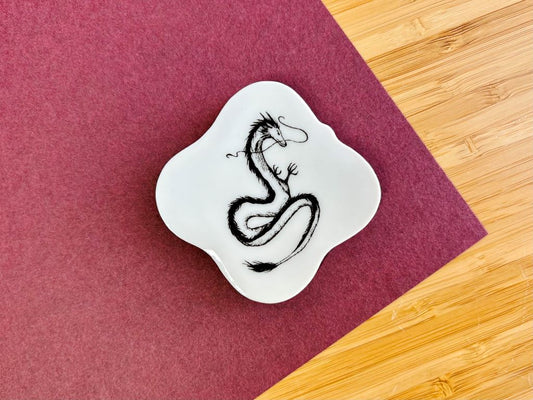 odkladač na hůlky čtvercový "Drak" 5,5x5,5 cm