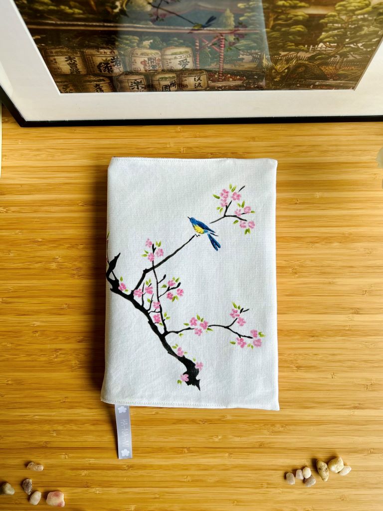 obal na knihu "Ptáček na sakuře" velký