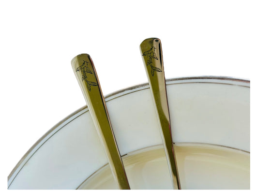 nerezová lžička "Jezerní drahokamy aneb koi kapříci"