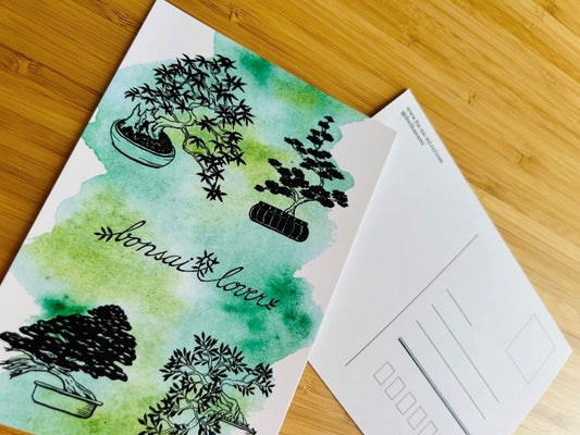 Pohlednice "Bonsai lover" A6