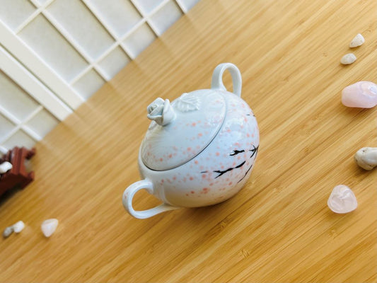 cukřenka s víčkem "Ráno pod sakurou" 200 ml