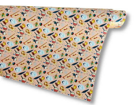 Balící papír "Láska & Magie" 475 x 680 mm