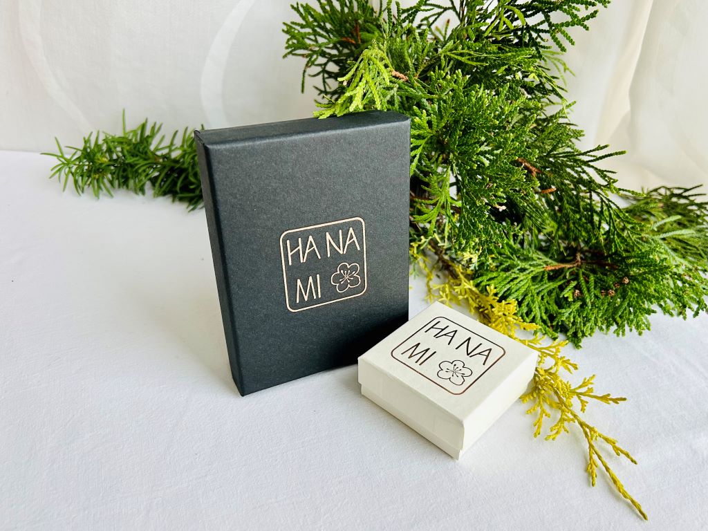 keramické náušnice "Podzimní večer"