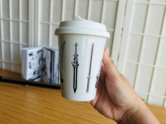 hrnek To-Go "Anime meče" 300 ml