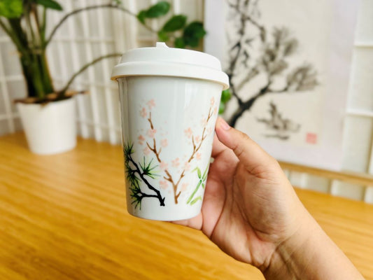 hrnek To-Go "Tři přátelé zimy" 300 ml