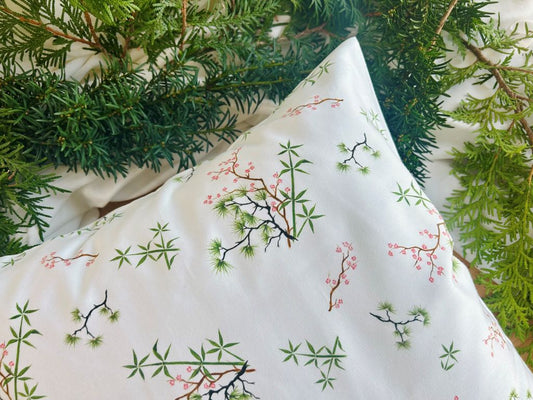 povlak na polštář "Tři přátelé zimy"