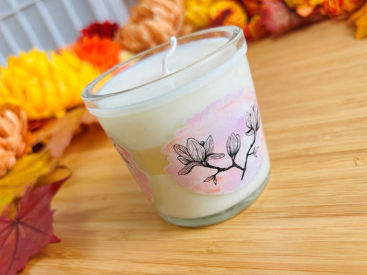 svíčka ve sklenici "Jarní Japonsko"