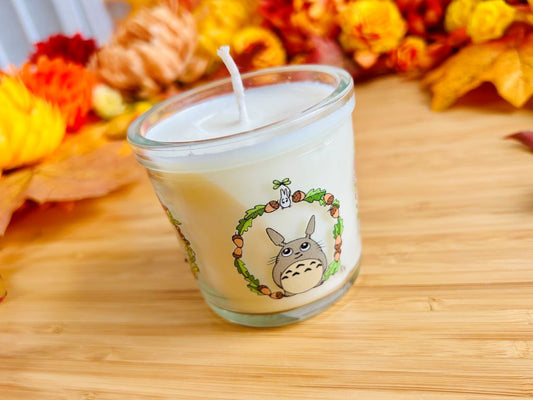 svíčka ve sklenici "Roztomilá zvířátka"