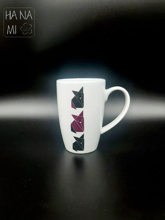 hrnek vyskoký "Origami liška" 380 ml