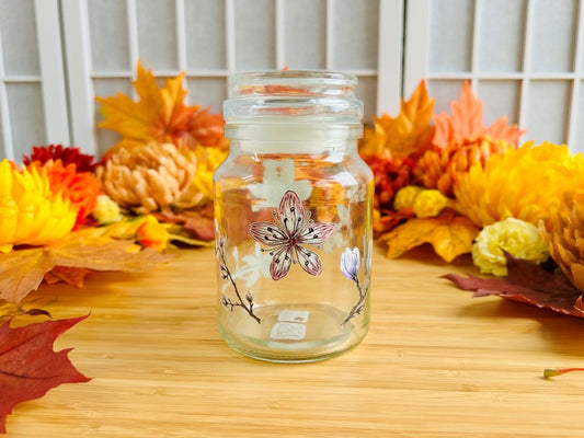 skleněná dóza "Jarní Japonsko"