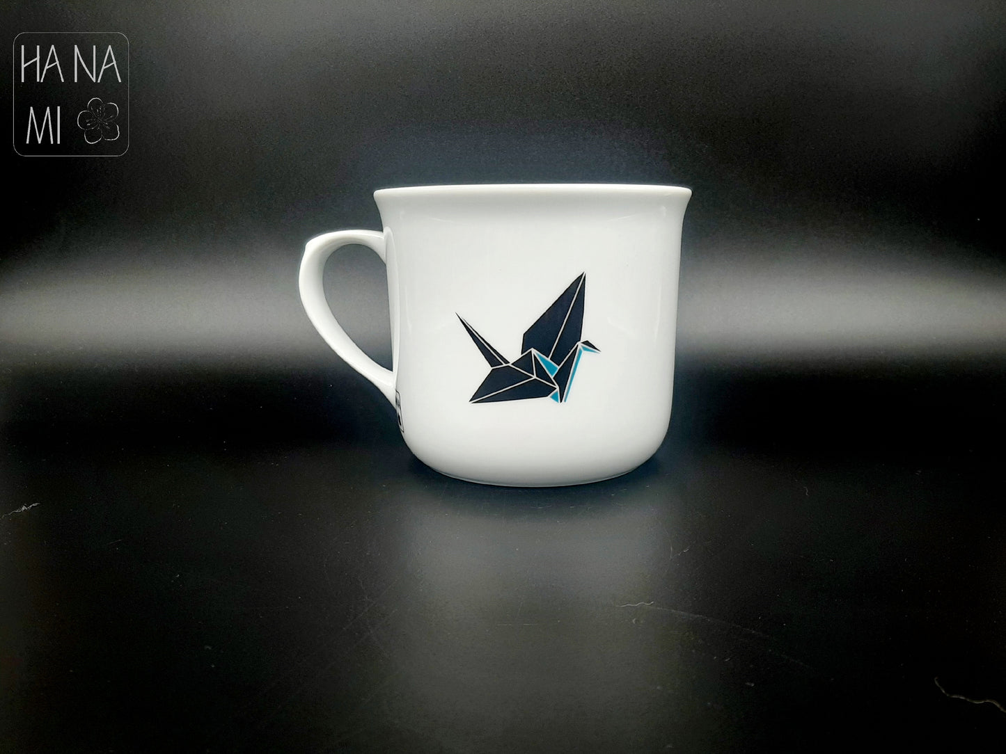 hrnek velký "Origami jeřáb" 650 ml