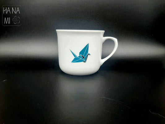 hrnek velký "Origami jeřáb" 650 ml