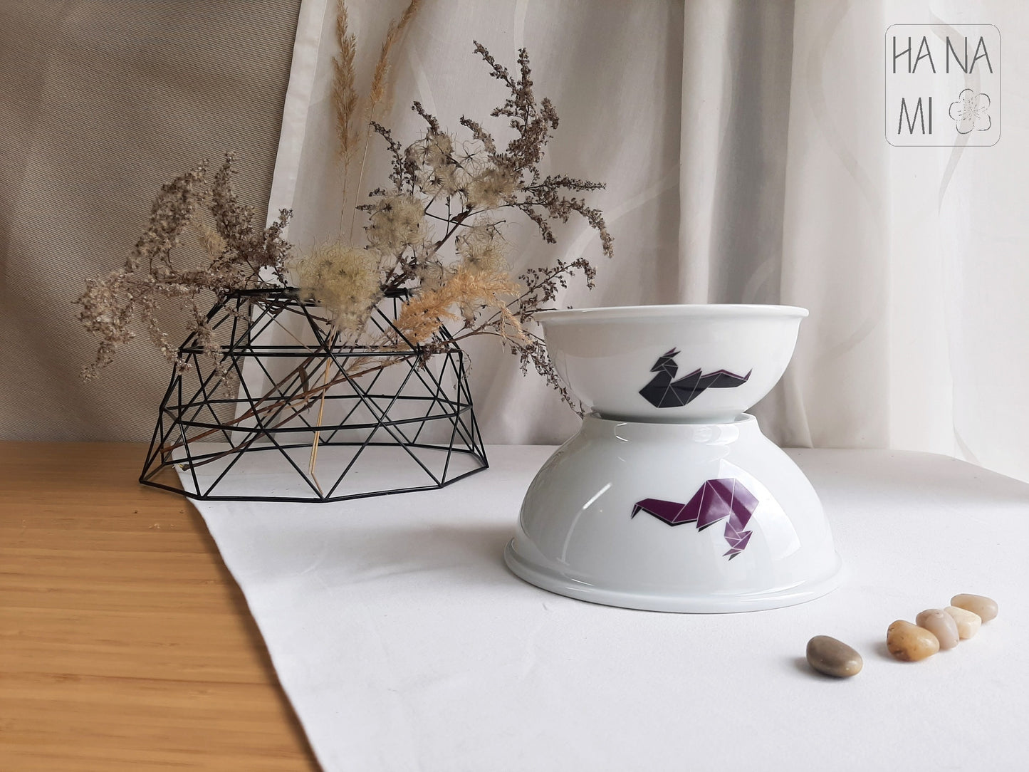 miska "Origami drak" průměr 12,5 cm