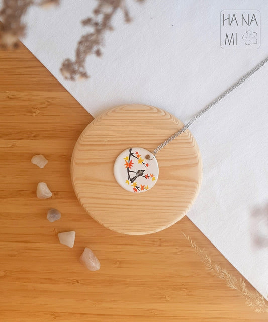 sada keramických šperků "Podzimní večer"