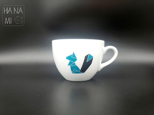 hrnek široký "Origami veverka" 480 ml