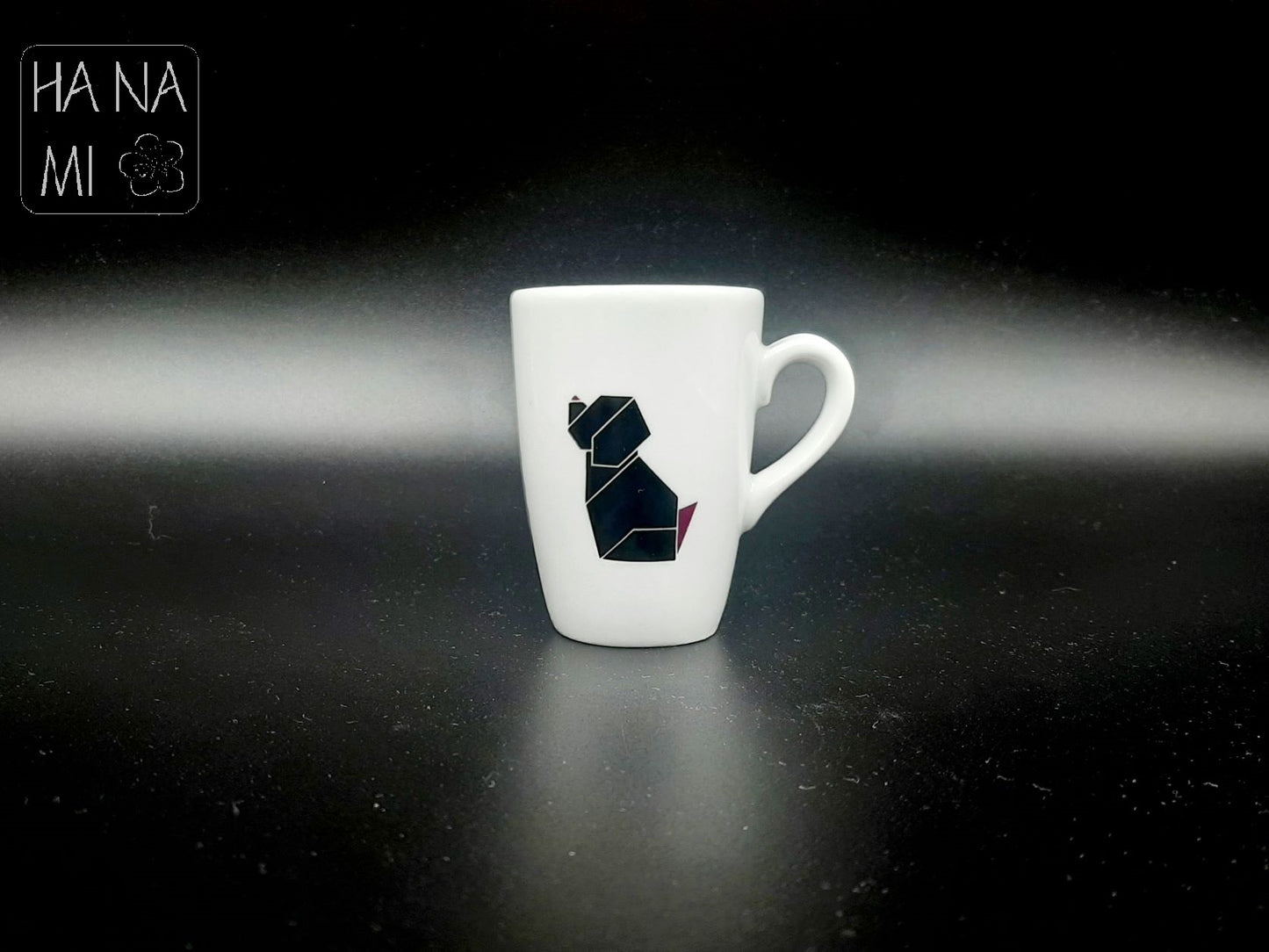 hrneček na espresso "Origami štěně" 90 ml