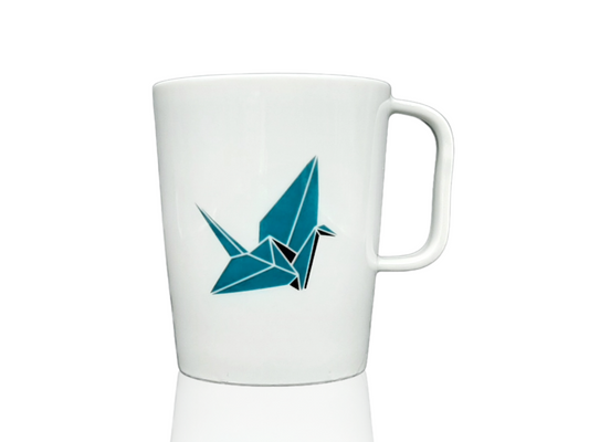 hrnek "Origami jeřáb" 250 ml