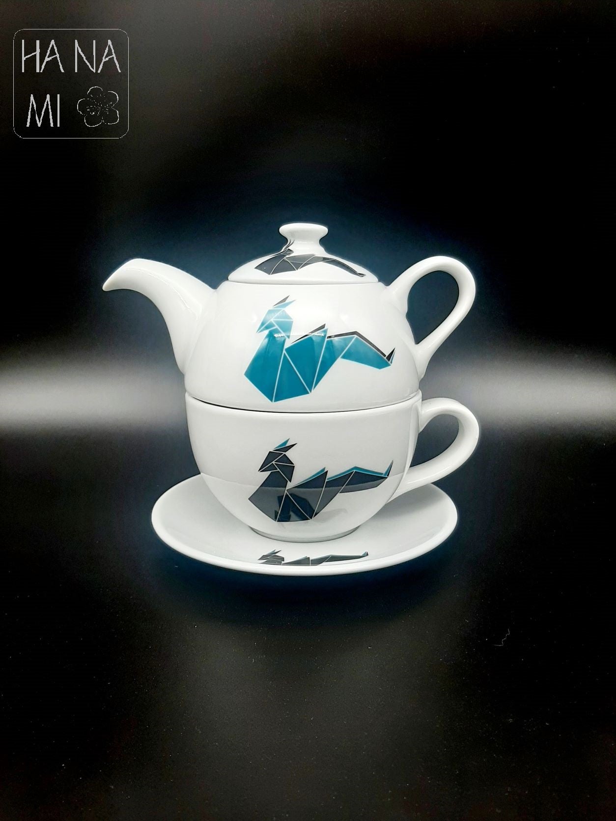čajová souprava "Origami drak"