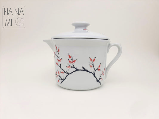 hrnek "Šípkový čaj" velký s hubičkou a víkem 900 ml