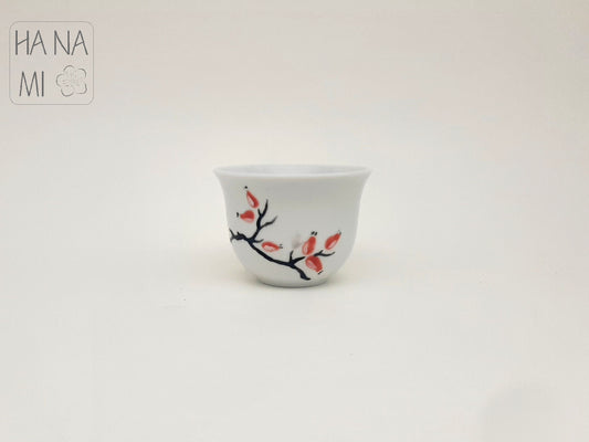 pohárek na saké a čaj "Šípkový čaj" 50 ml