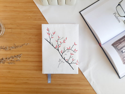 obal na knihu "Šípkový čaj" malý