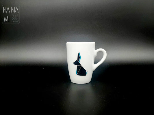 hrneček na espresso "Origami zajíc" 90 ml
