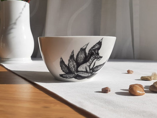 Miska na rýži "Kyuubi no Kitsune" B&W 300 ml