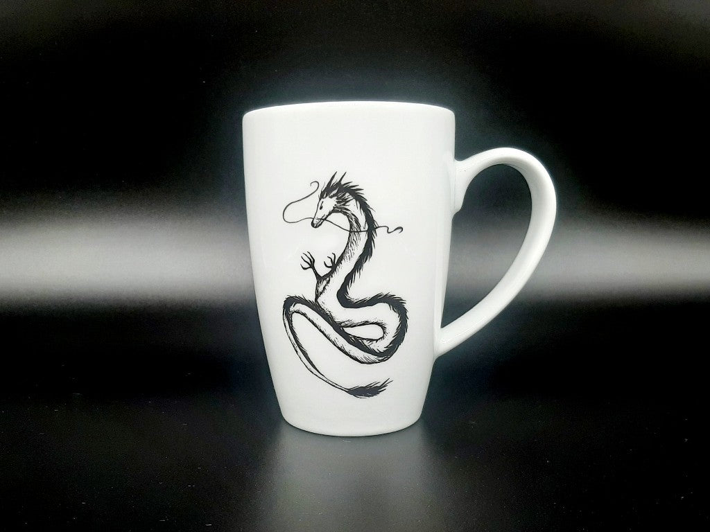 hrnek vysoký "Drak" B&W 380 ml