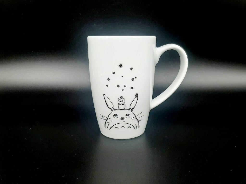 hrnek vysoký "Totoro" B&W 380 ml