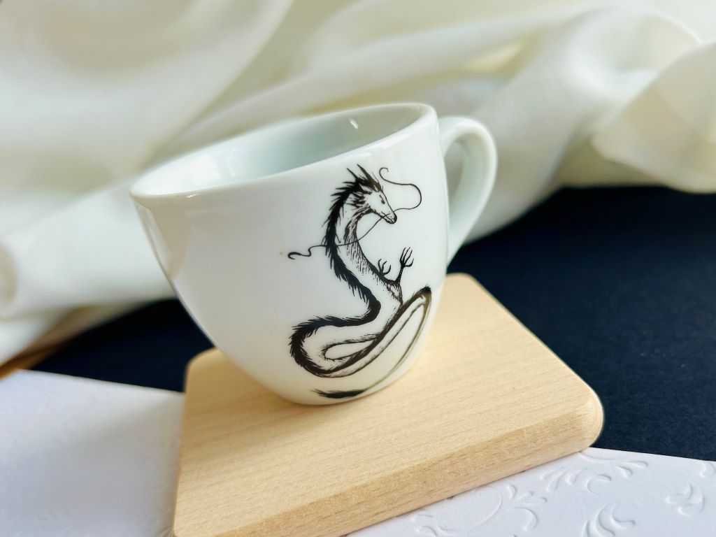 hrneček na espresso "Drak" 90 ml