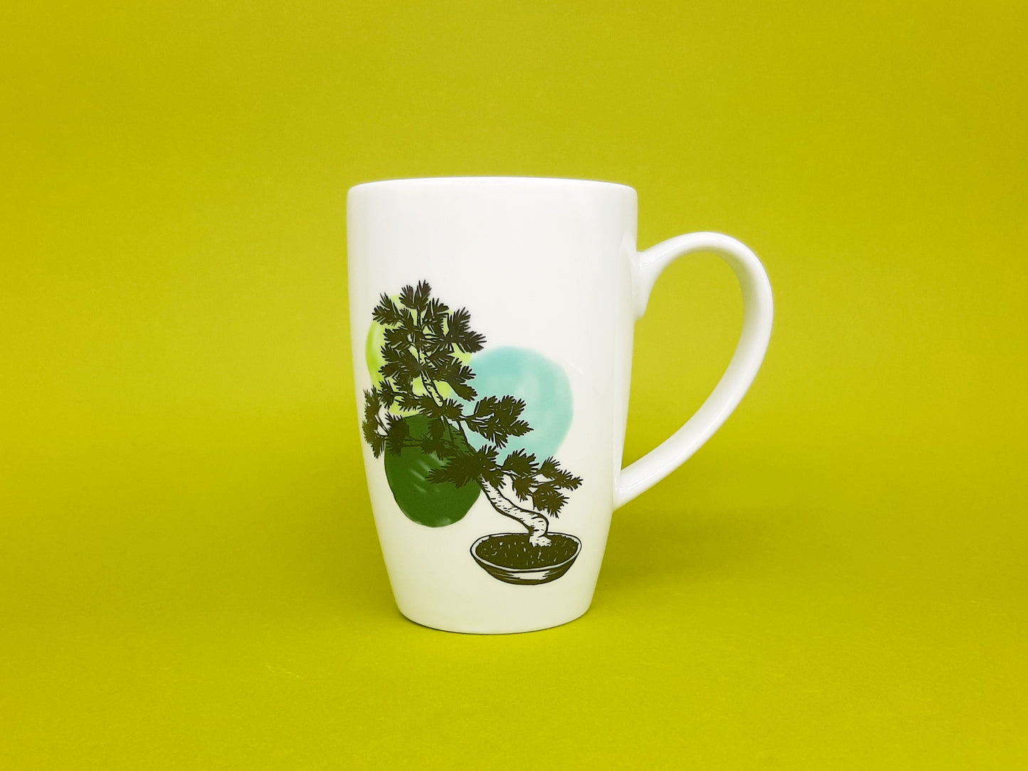hrnek vysoký "Bonsai lover" barevný 380 ml