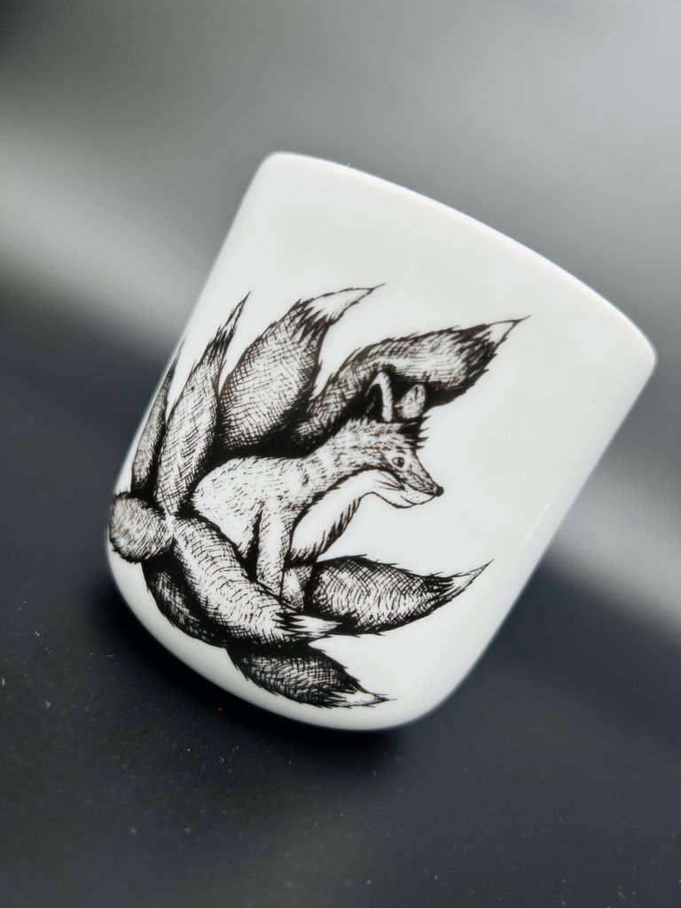 pohárek "Kyuubi no Kitsune" 250 ml