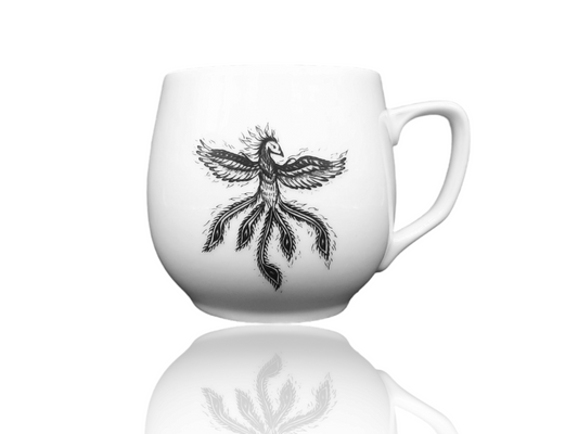 hrnek "Fénix" B&W 300 ml
