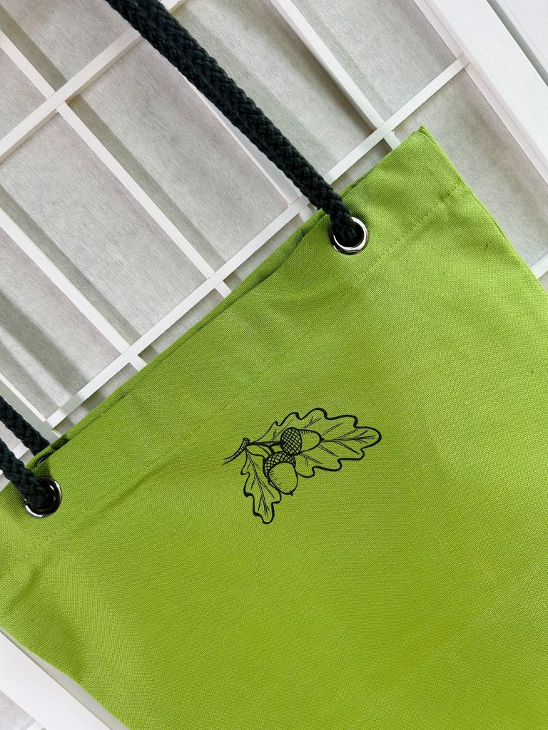 nákupní taška "Omalovánka Totoro" se šňůrovými uchy