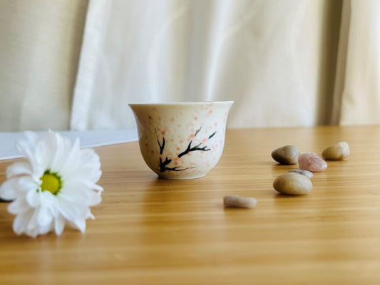 pohárek na saké a čaj "Ráno pod sakurou" 50 ml