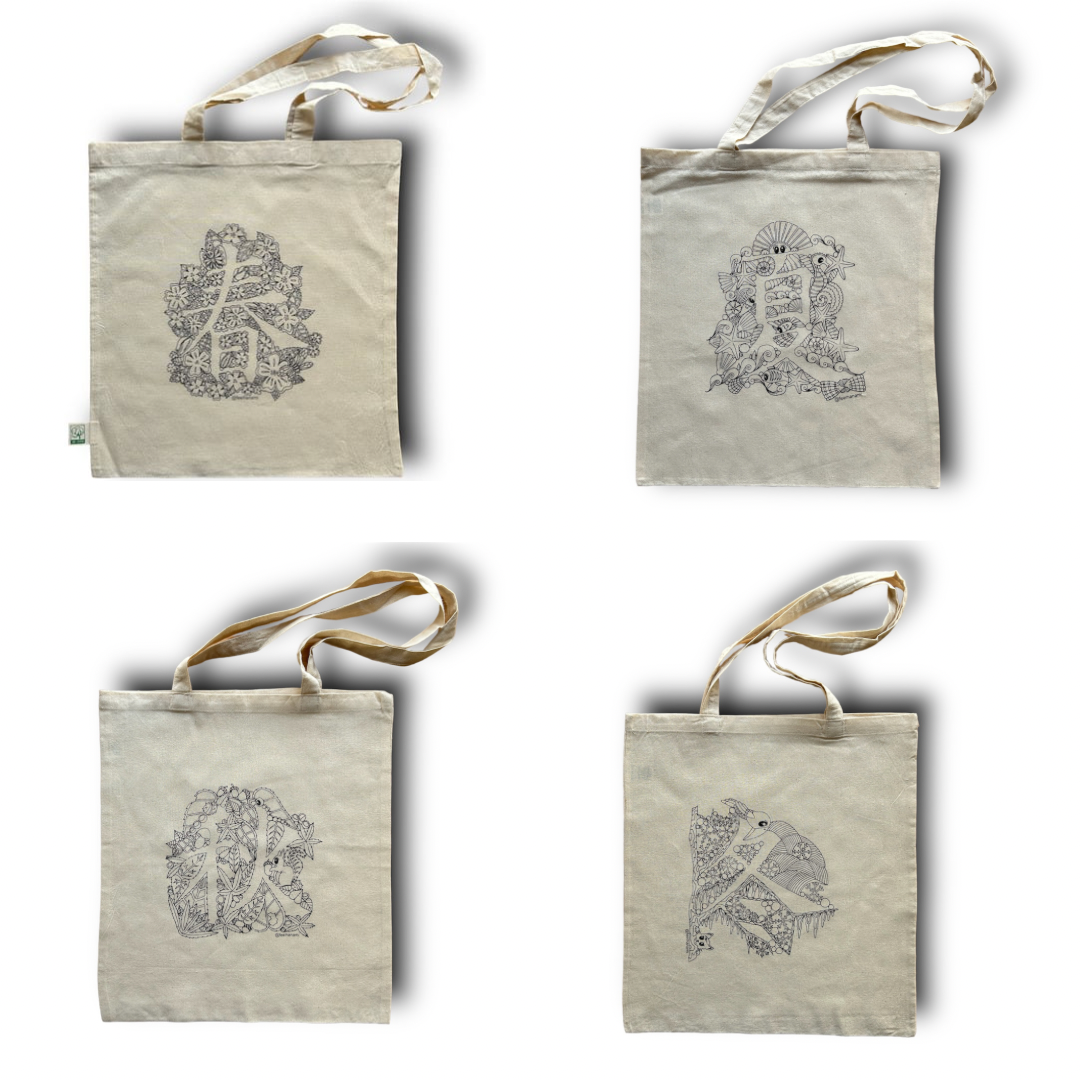 taška velká "ROČNÍ OBDOBÍ"