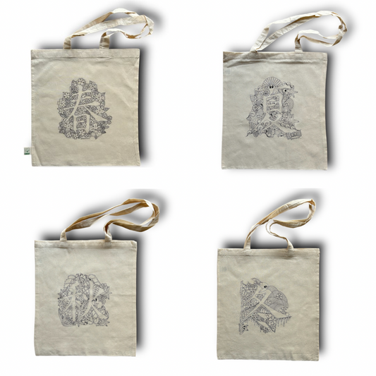 taška velká "ROČNÍ OBDOBÍ"