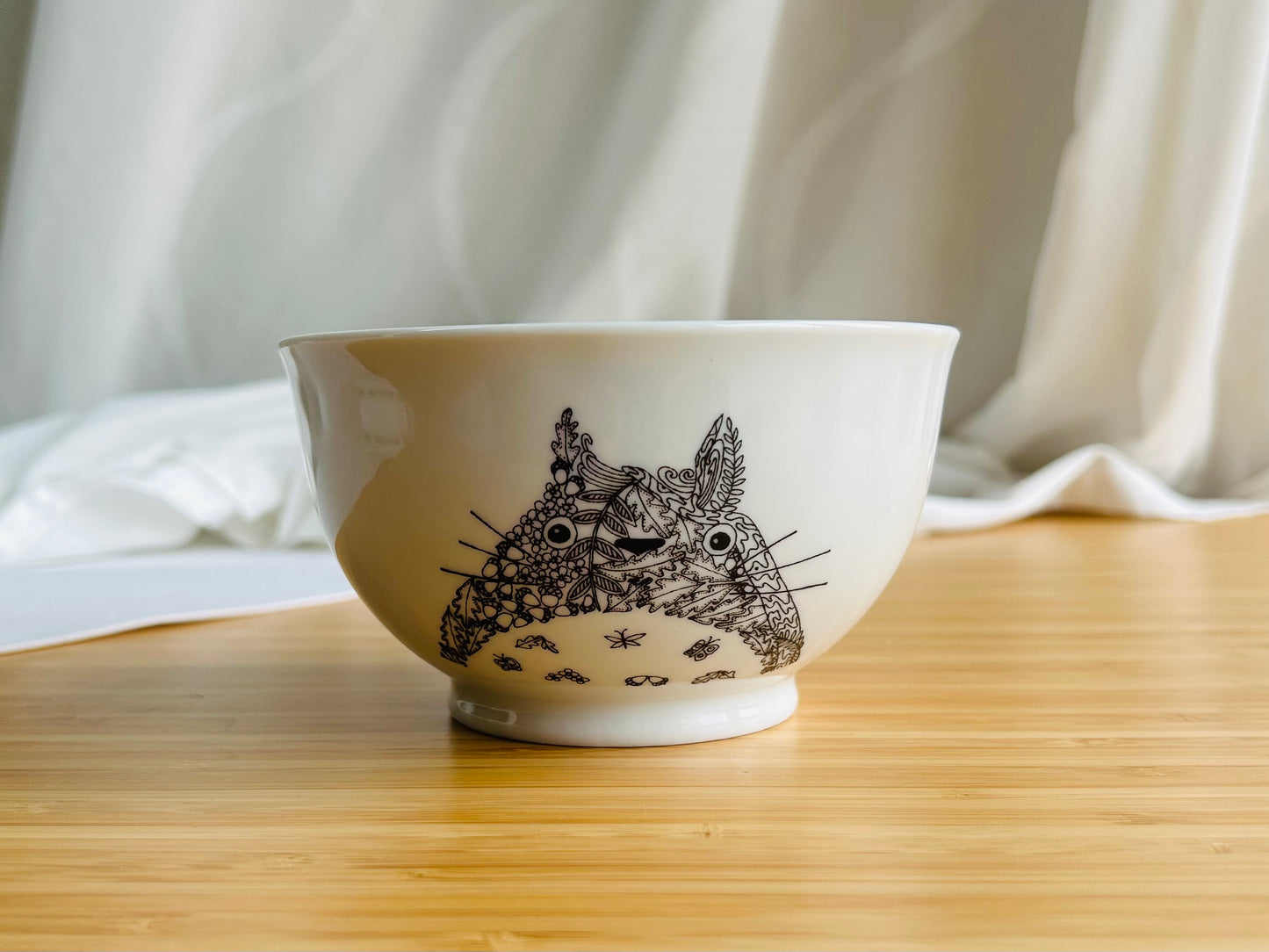 Miska kulatá "Totoro omalovánka" 400 ml