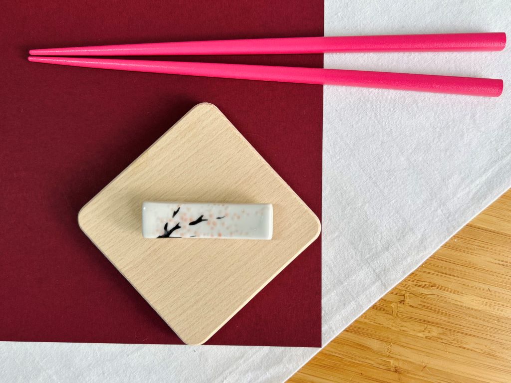 odkladač na hůlky "Ráno pod sakurou" 6x1,5 cm