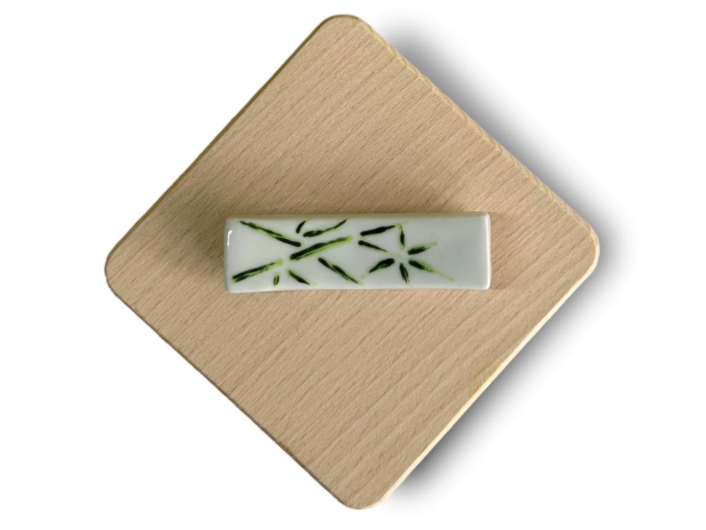 odkladač na hůlky  "Bambusový háj" 6x1,5 cm